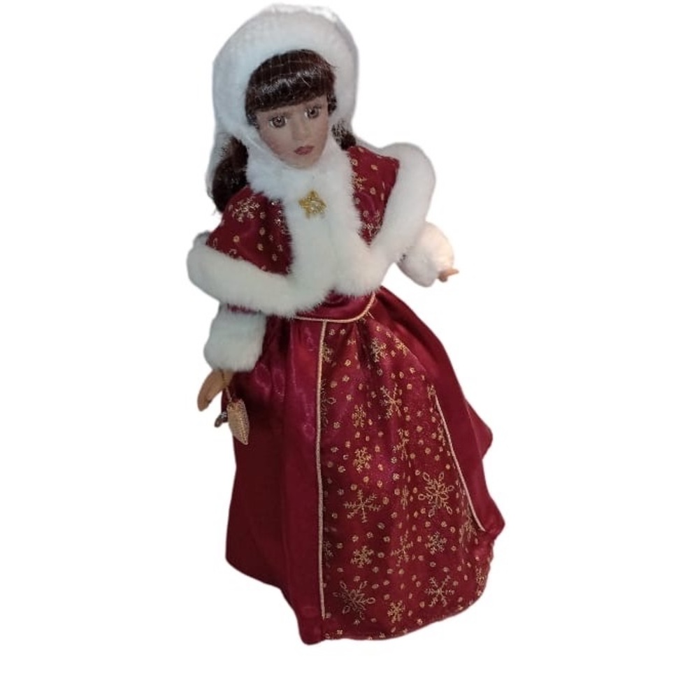 PORCELAIN COLLECTABLE DOLL - Picture 4 of 9